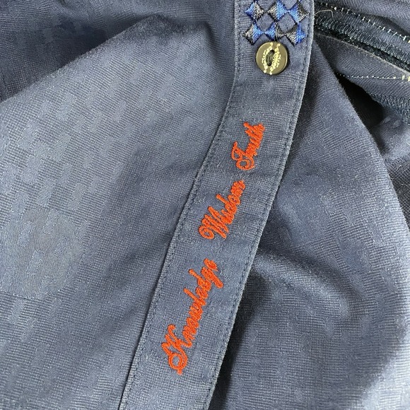 Robert Graham Shirt Men's Extra Large Long Sleeve Button Up Contrasting Cuffs - Picture 14 of 15